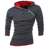 2017 Hoodies Men Sudaderas Hombre Hip Hop Mens Brand Leisure Zipper Jacket Hoodie Sweatshirt Slim Fit Men Hoody XXXL 339KS