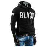 2017 Hoodies Brand Men Chest Letter Printing Sweatshirt Male Hoody Hip Hop Autumn Winter Hoodie Mens Pullover Cotton XXXL