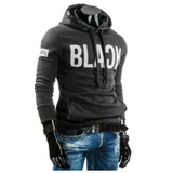 2017 Hoodies Brand Men Chest Letter Printing Sweatshirt Male Hoody Hip Hop Autumn Winter Hoodie Mens Pullover Cotton XXXL