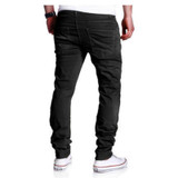 2017 Hip-Hop Men Jeans Masculina Casual Denim Men'S Slim Jeans Pants Brand Biker Jeans Skinny Rock Ripped Jeans Homme XXL JHG