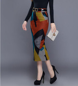 2017 High Waist Thick Woolen Pencil Skirt Women Autumn Winter Maxi Long Skirt large Size Office Skirt Faldas Mujer Saias Skirts