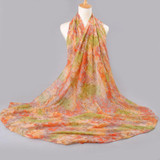 2017 High Quality Women Cotton Scarf Voile Scarves Solid Warm Printing Fashion Autumn Winter scarf Shawl wrap