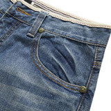 2017 high quality Retro Teenage Men Jeans Slim Straight Pants Spring and summer Casual Loose Pants CHOLYL Brand biker jeans