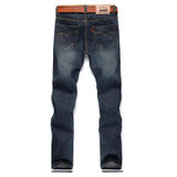 2017 high quality Retro Teenage Men Jeans Slim Straight Pants Spring and summer Casual Loose Pants CHOLYL Brand biker jeans