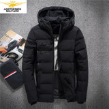 2017 High Quality Men Fashion White Duck Down Jacket Winter Casual Down Coat Parka Men European Size Free Shipping