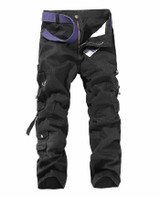 2017 High quality Men Cargo Pants Multi-pockets Baggy Pants Cotton Military Camouflage Trousers Size 28-42