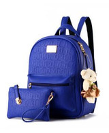 2016 NEW Fashion Designed Brand Backpack Women Backpack Leather School Bag Women Casual Style Backpacks + Small Bags -836