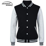 2016 New Fashion Brand Clothing Baseball Jacket Men Sweatshirt College Sportswear Jackets Casual Jacket Mens Clothing 12 Colors