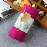 2016 New Designer Fashion Scarves Long Cotton Blend Solid Scarf Casual Women Scarves Wholesale