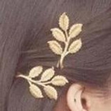 2016 New Clover Leaves Gold Pated Hair Clip Barrettes Hair Accessories Fashion Girls Women Fashion Cute Headwear Hair Clips