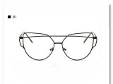 2016 New Cat Eye Sunglasses Women Vintage Fashion Rose Gold Mirror Sun Glasses Unique Flat Ladies Sunglasses Oculos UV400