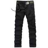 2016 New Brand Men's Casual Camouflage Cargo Pants Pocket Cotton Overalls Loose Trousers for Men Free Shipping Drop Shipping