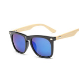 2016 New Bamboo Sunglasses Men Wooden Sun glasses Women Brand Designer Mirror Original Wood Glasses Oculos de sol masculino