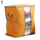 2016 Foldable Compact Clothing Quilt Storage Case Blanket Closet Sweater Organizer Box