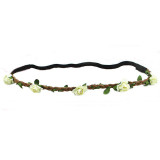 2016 Fashion Women'S Rose Flower Hair Bands Headband Hair Accessory Headwear 7Colors