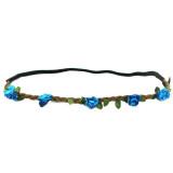 2016 Fashion Women'S Rose Flower Hair Bands Headband Hair Accessory Headwear 7Colors