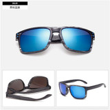 2016 Fashionable Wood Sunglasses Men Reflective Sun Glasses Outdoors Square Eyewear Gafas De Sol Oculos De Sol Feminino