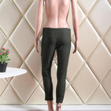 2016 Fashion Women Pants Hollow Out Pants Women Sweatpants Cargo Jogger Pants Skinny Stretch Slim Fit Army Green Pencil Pants