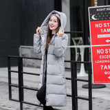 2016 Fashion winter cotton padded jacket  Slim thick stars print Women jacket Parker warm Women winter jacket g026
