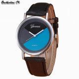 2016 Fashion Watch Men relogio feminino Womens Retro Design Leather Band Analog Alloy Quartz Wrist Watch montre femme