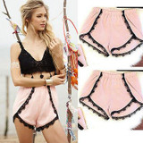 2016 fashion new style Fashion Women Lady Sexy Hot Summer Casual Shorts High Waist Shorts one pieces