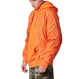 2016 fashion color orange hooides men's thick clothes winter sweatshirts men Hip Hop Streetwear solid fleece hoody man Clothing