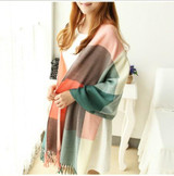 2016 Fashion cashmere scarf Women Wool Winter Scarf Women Spain Plaid Scarf Thick Brand Shawls and Scarves foulard