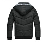 2016 Fashion Brand New Men Winter Black Down Jacket Warm Hooded Down-jackets High Quality Outwear Parka Coat Overcoat