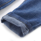 2016 Fashion Autumn Summer Boys Jeans Infant Cartoon Soldier Pants Boys Trousers Children Denim Kids Jeans