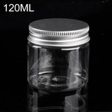 Cosmetic Mini Travel Empty Bottle Jar Round Aluminum Cover Plastic Lip Balm Make-up Bottling Box Makeup Cosmetic Face Cream Jar