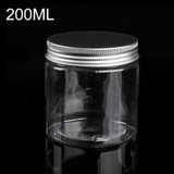 Cosmetic Mini Travel Empty Bottle Jar Round Aluminum Cover Plastic Lip Balm Make-up Bottling Box Makeup Cosmetic Face Cream Jar