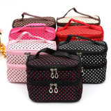 Cosmetic Handbag Makeup Bag Travel Cosmetics Toiletry Bag Suitcase For Make Up Small Zipper Pouch Organizador Travel Accessories