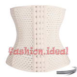 Corsets Waist Trainer Cincher Hot Body Shaper Elasticated Hot Belt Tummy Girdle Glass Breathable Ladies Underbust Control
