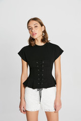 Corset Lace-Up Top TP1913