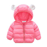 COOTELILI 66-100cm Infant Baby Girl Clothes Kawaii Bear Winter Jacket Hooded Parkas For Girls Snowsuit Winter Coat For Boys