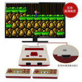 Coolboy RS-3 TV game player Video Game Console Red and white classic game + 2 Free wireless remote controls +built in 88 games