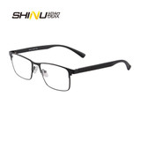 Cool Men Polarized Clip On Sunglasses Magnetic Sunglasses Prescription Eyeglasses Frame Metal Optical Frame With TR90 Legs 9913