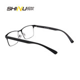 Cool Men Polarized Clip On Sunglasses Magnetic Sunglasses Prescription Eyeglasses Frame Metal Optical Frame With TR90 Legs 9913