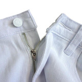 Cool denim high waist pants capris Women White hole ripped jeans jeggings Female skinny casual jeans Newest