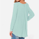 2017 New Summer Women Blouse Shirt Long Section Plus size 5XL Bottoming Shirt Tops Chiffon Blouses camisetas mujer