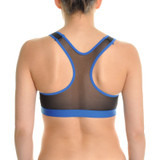 Angelina Wired Cotton Sports Bra with Mesh Racerback (3-Pack)