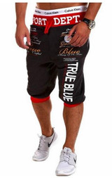 2017 New Summer Style Men Letters Shorts Men Casual Slim Fit shorts Beach Brand Shorts  Mens Shorts