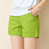 2017 New Summer Shorts Women Casual Fashion Candy Color Hot Sales Shorts Female Plus Size Loose Ladies Leisure Shorts