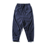 2017 new summer mens casual pants big size M-5XL loose comfortable long trousers male elastic waist male fashion harem pant