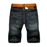 2017 New Summer Mens Denim Shorts High Quality Famous Brand Men Shorts Casual Jeans Shorts Men Oversized Mens Clothing Hot Sale