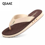 2017 New Summer Men's Flip Flops High-quality Soft Massage Beach Slippers Fashion Men Sandals Casual Sapatos mascul BF43