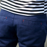2017 New Summer Men Harem Pants COTTON Pure Color Boys Pants Elastic Waist Casual Tide Fashion Thin Trousers Men