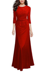 2017 New Summer Dress Women's Clothes Long Lace Christmas Dress Vintage Evening Party Dresses For Women Wedding Sexy Maxi Dress
