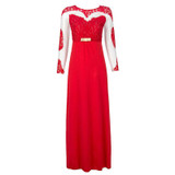 2017 New Summer Dress Women's Clothes Long Lace Christmas Dress Vintage Evening Party Dresses For Women Wedding Sexy Maxi Dress