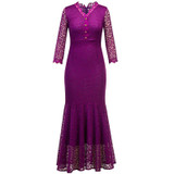2017 New Summer Dress Women's Clothes Long Lace Christmas Dress Vintage Evening Party Dresses For Women Wedding Sexy Maxi Dress